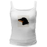 Dachshund Acrylic Jr. Spaghetti Tank by NANCE